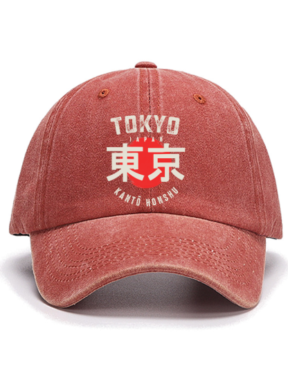 Tokyo, Japan Cotton Hat-Zazasy