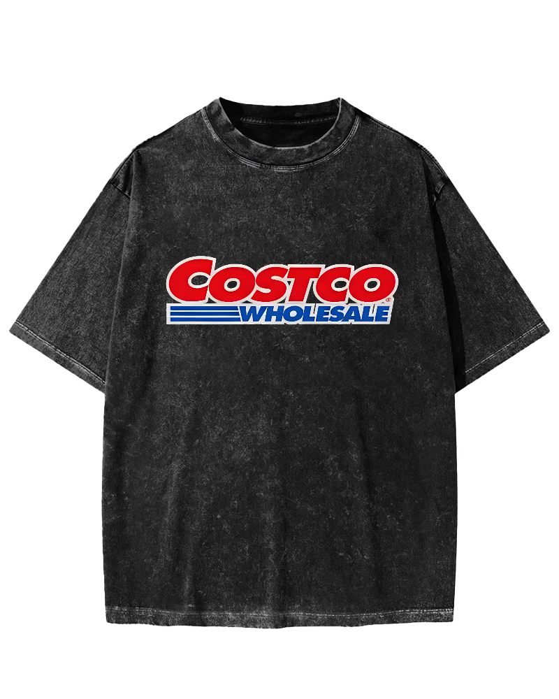 Costco Retro Vintage Washed T-shirt