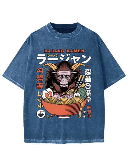 Rajang Ramen Vintage Washed T-shirt