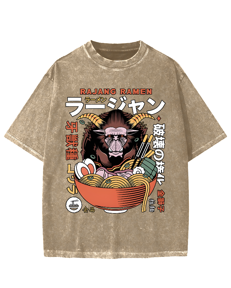 Rajang Ramen Vintage Washed T-shirt