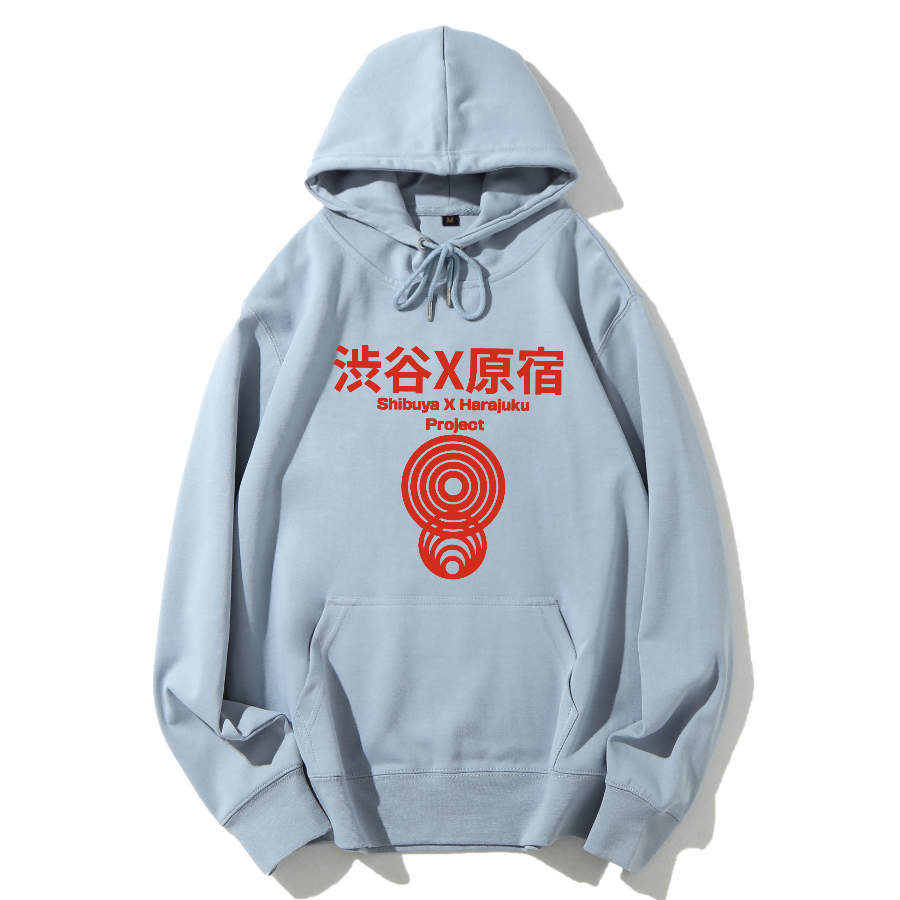 Retro Shibuya Harajuku Japanese Art Cotton Hoodie