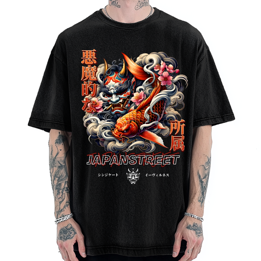 Vintage Japanese Vintage Washed T-shirt