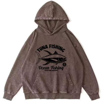 Tuna Japanese washed hoodie-Zazasy