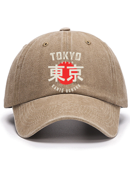 Tokyo, Japan Cotton Hat-Zazasy