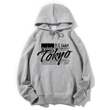Tokyo, Japan Cotton Hoodie
