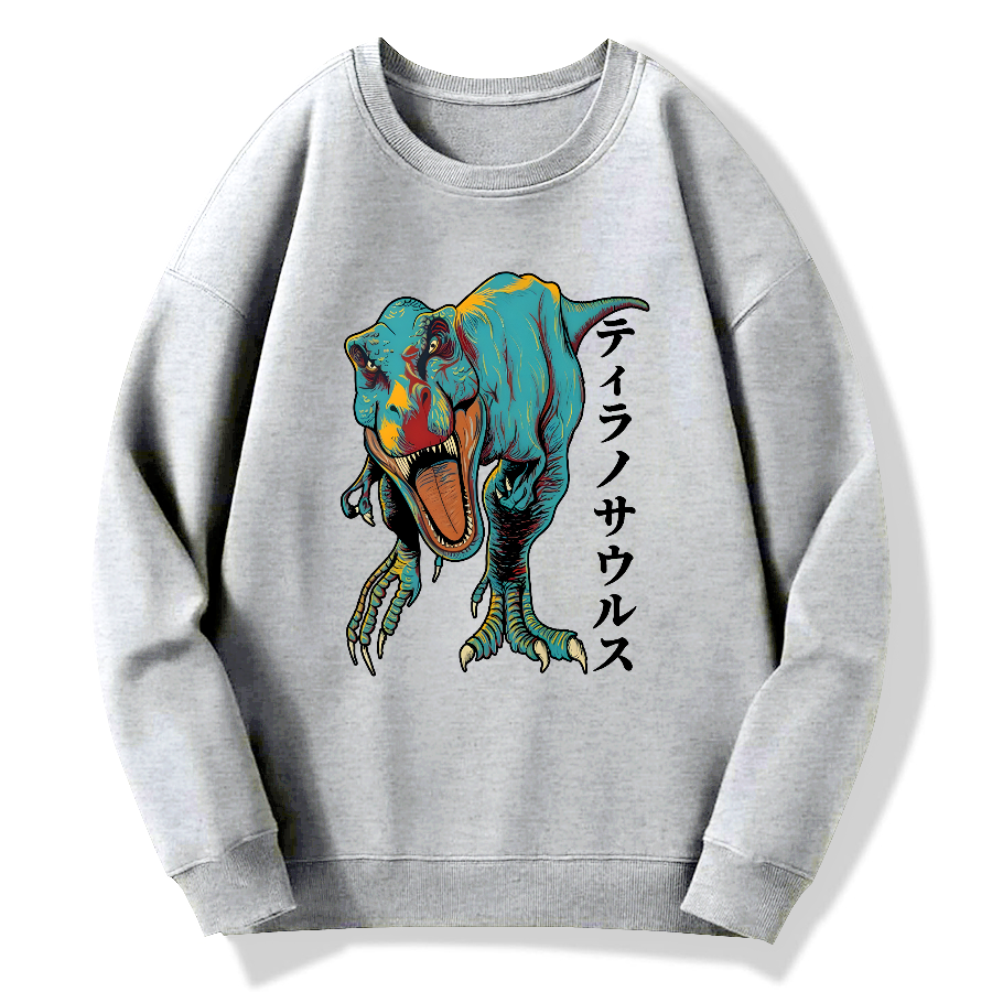 Rex Retro Japan Cotton Pullover Sweatshirt