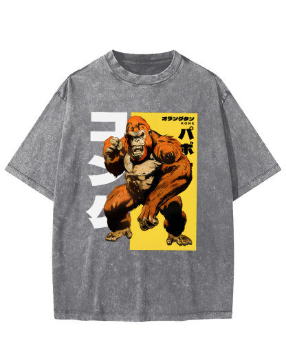 Peter Jackson's King Kong Vintage Washed T-shirt-Zazasy