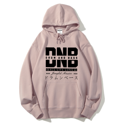 Drum And Bass Cotton Hoodie