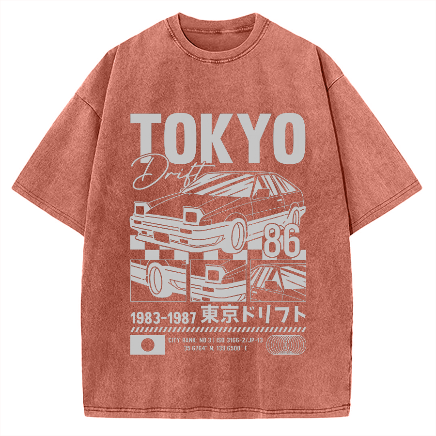 Tokyo 86 Vintage Washed T-shirt