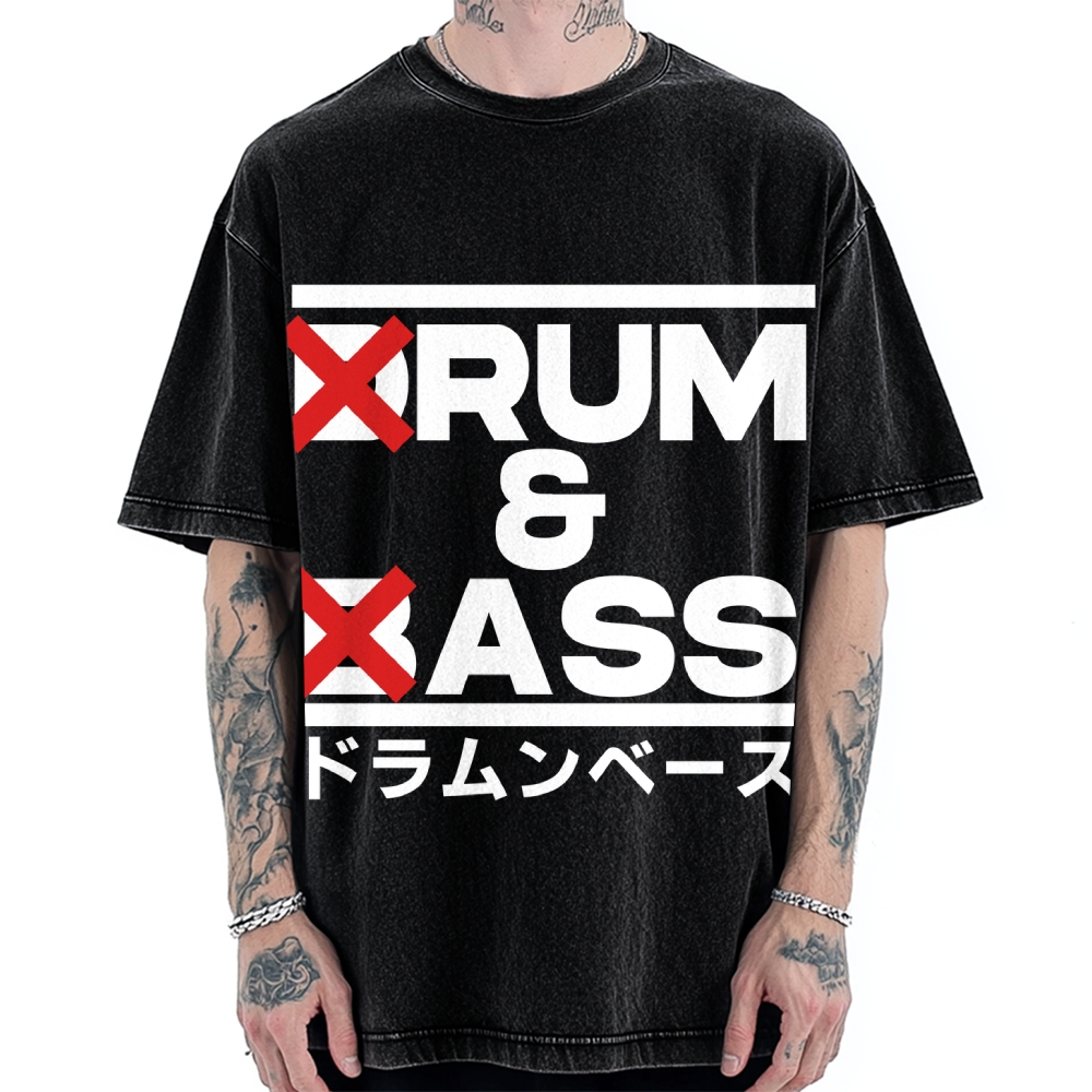 Drum & Bass Vintage Washed T-shirt