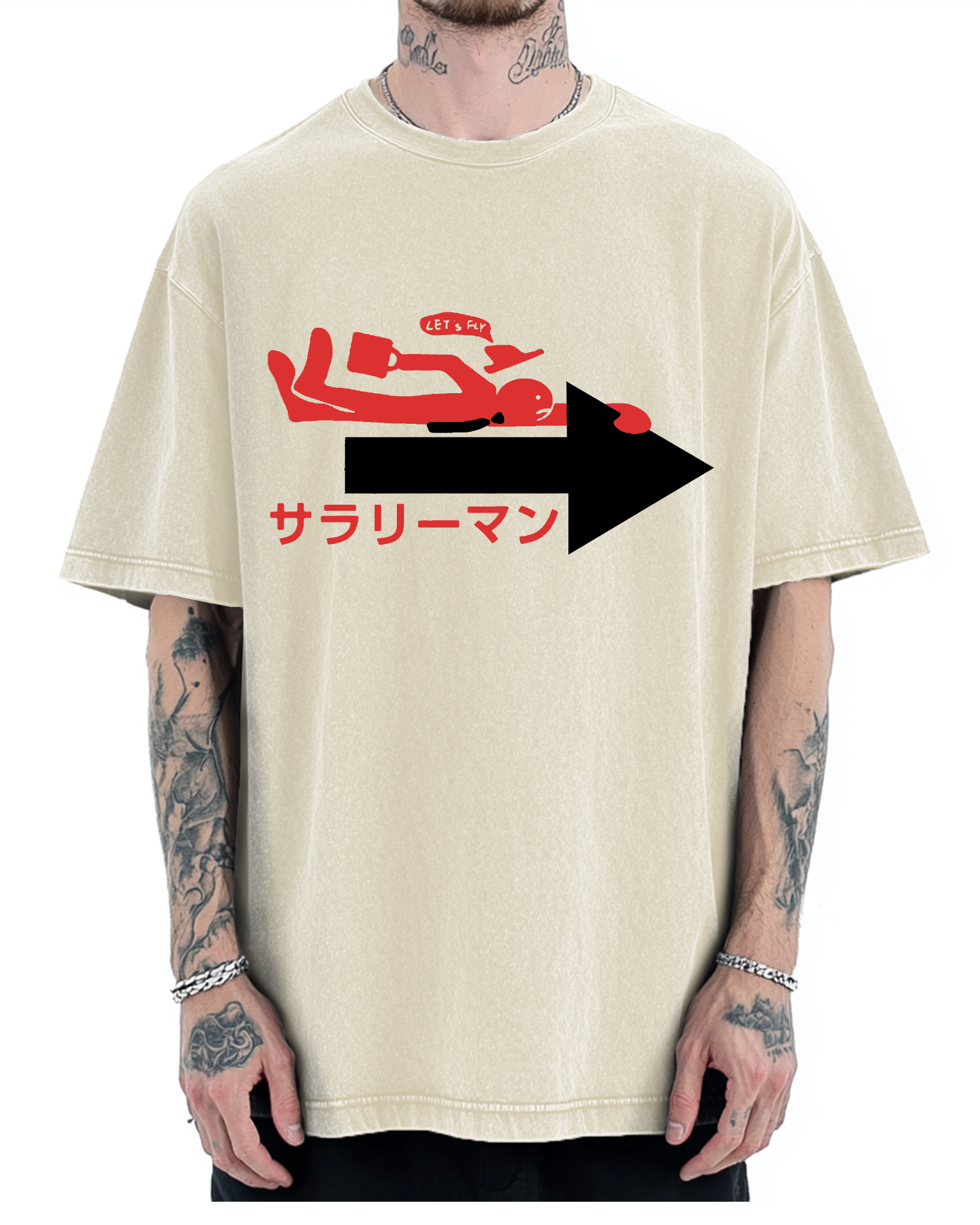 Salaryman Vintage Washed T-shirt