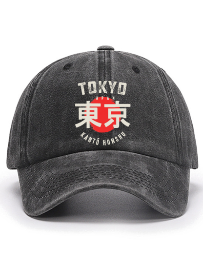 Tokyo, Japan Cotton Hat-Zazasy