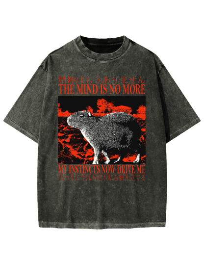 Intuition Capybara Vintage Washed T-shirt