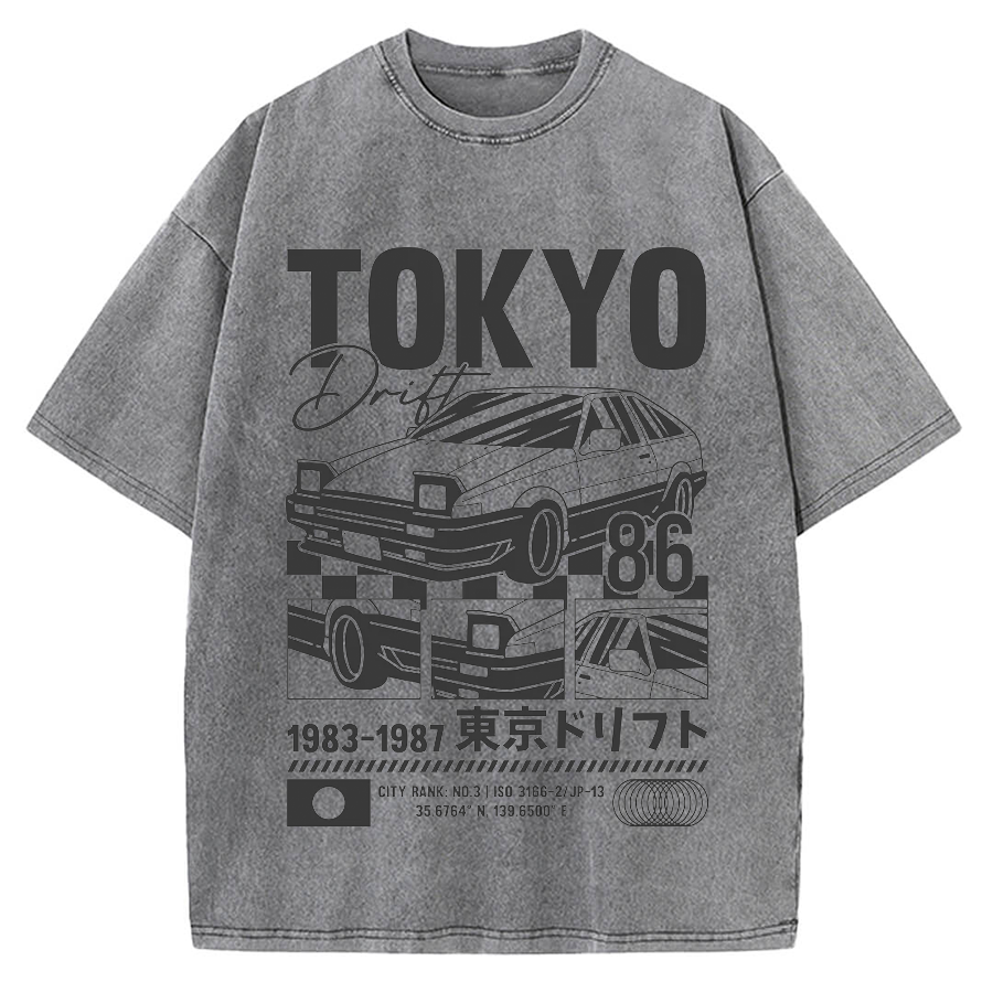 Tokyo 86 Vintage Washed T-shirt