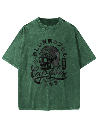 Tokyo Locomotive Company, Japan Vintage Distressed T-shirt-Zazasy