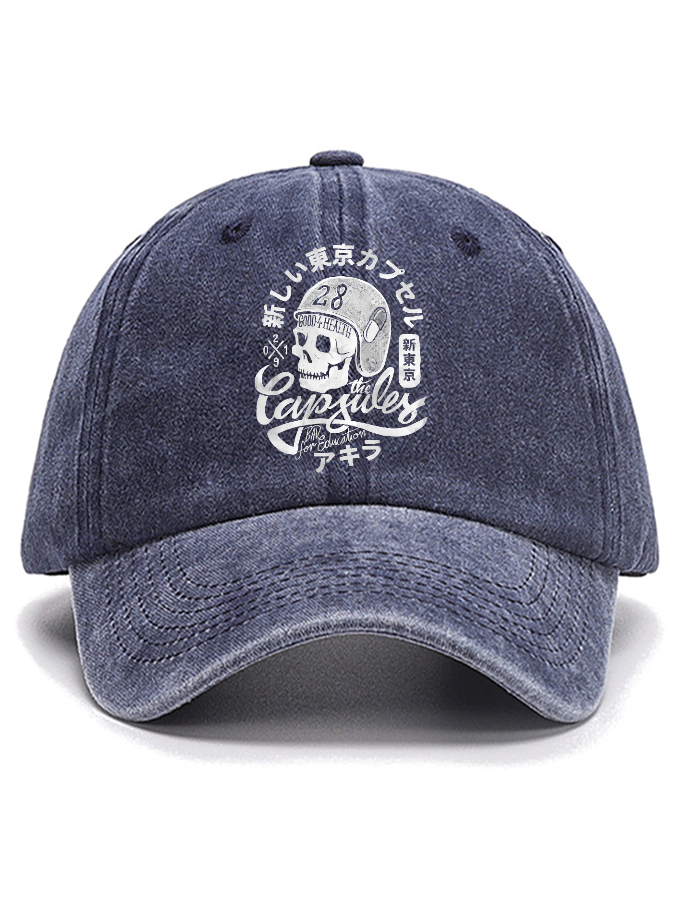 Tokyo Motorcycle Helmet Cotton Hat-Zazasy