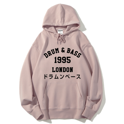 Drum & Bass 1995 Cotton Hoodie