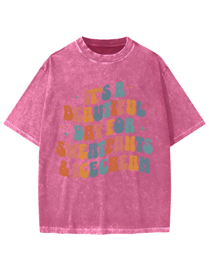 Sweatpants & Icecream Vintage Washed T-shirt