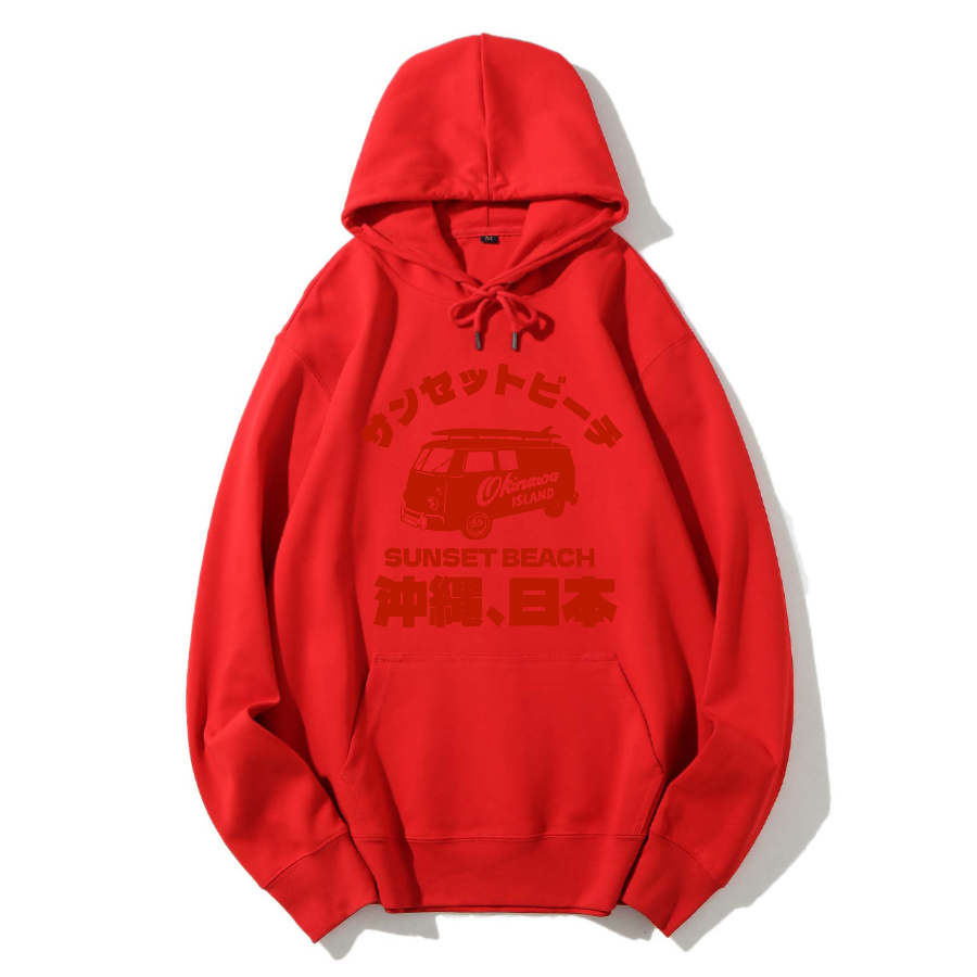 okinawa island Cotton Hoodie