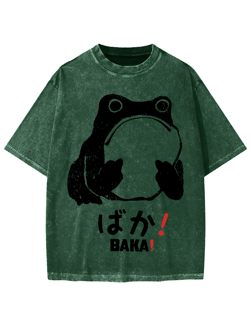 Stupid Frog Vintage Washed T-shirt