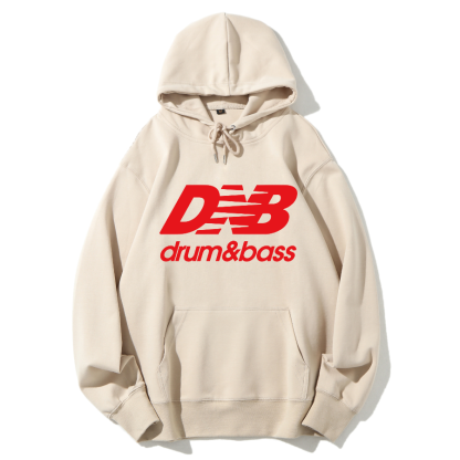 Drum And Bass Cotton Hoodie