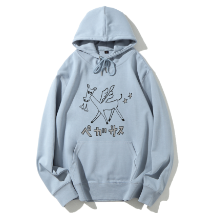 THE PEGASUS Cotton Hoodie