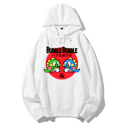 Bubble Bobble Cotton Hoodie