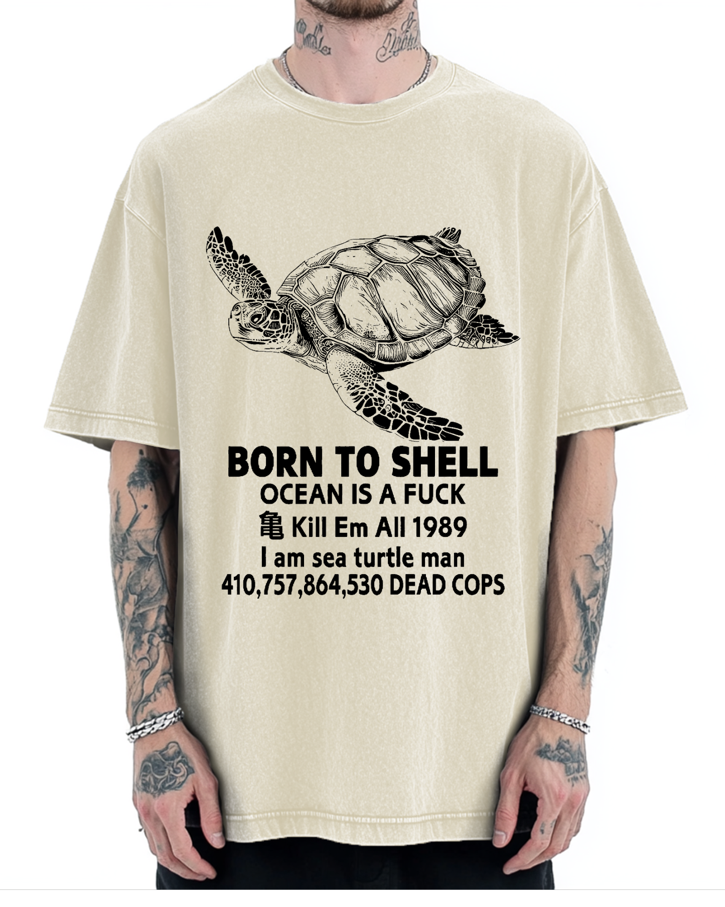 Born to Shell Vintage Washed T-shirt