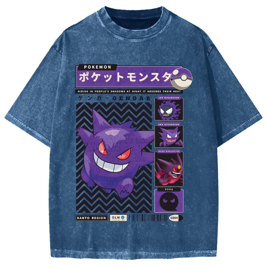 Gencar Monster Vintage Washed T-shirt