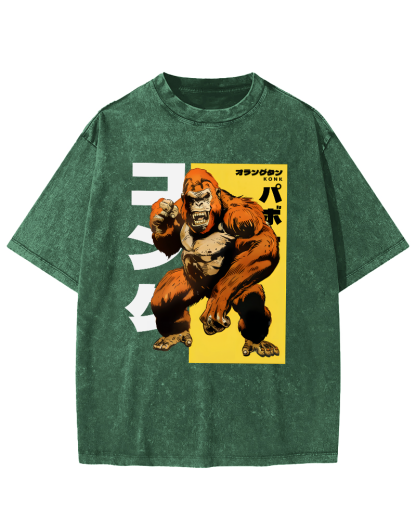 Peter Jackson's King Kong Vintage Washed T-shirt-Zazasy