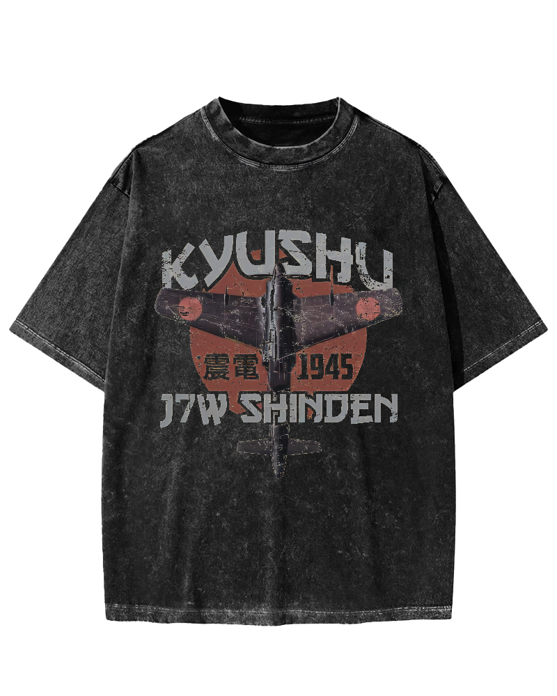 Kyūshū J7W Shinden Vintage Washed T-shirt