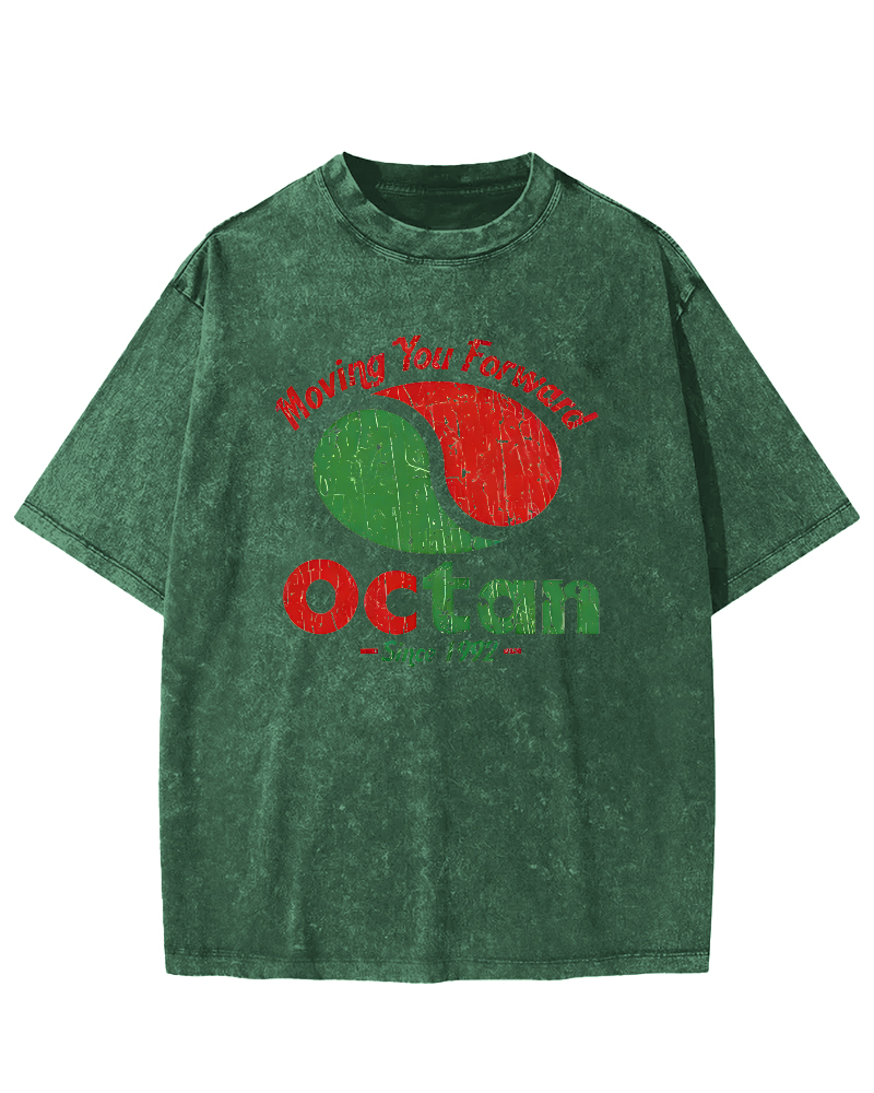 OCTAM SINCE 1992 Vintage Washed T-shirt