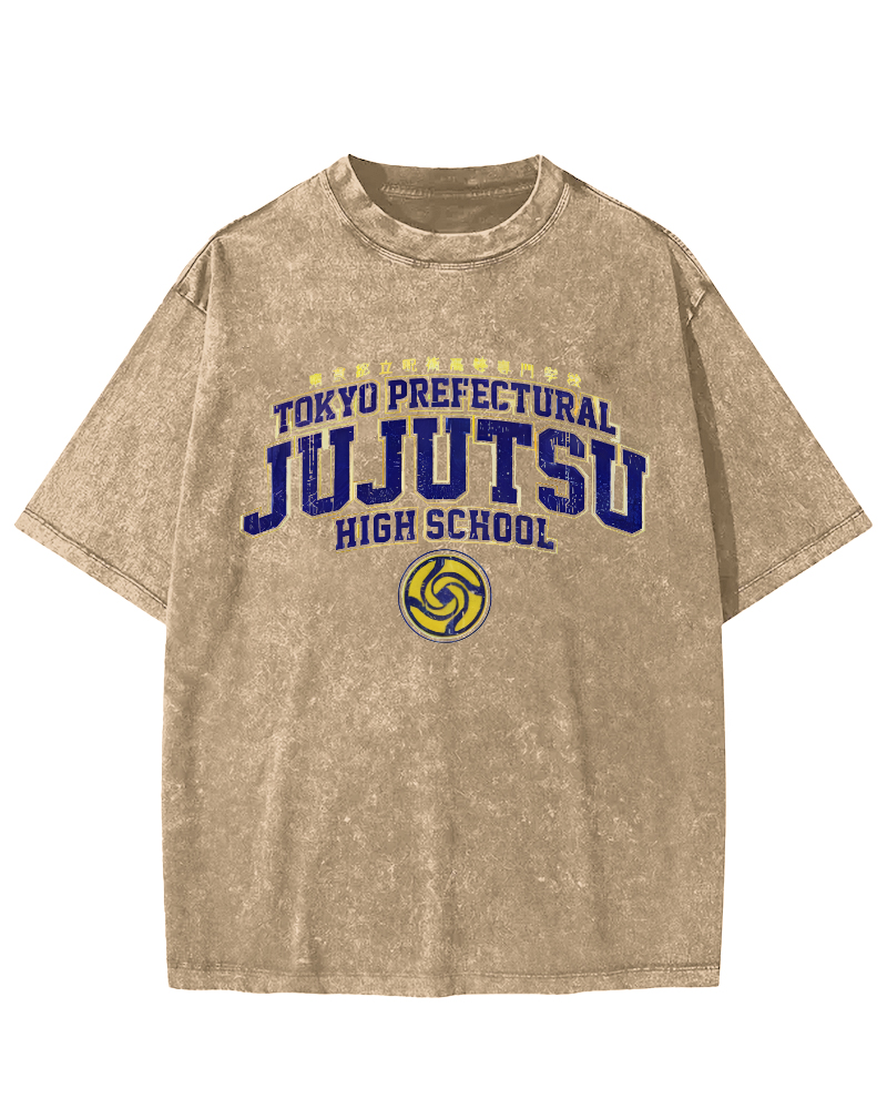 Tokyo Metropolitan University of Science and Technology Vintage Washed T-shirt-Zazasy