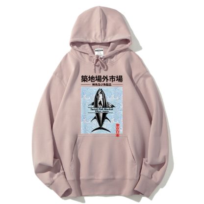Off site market of Tsukiji Cotton Hoodie