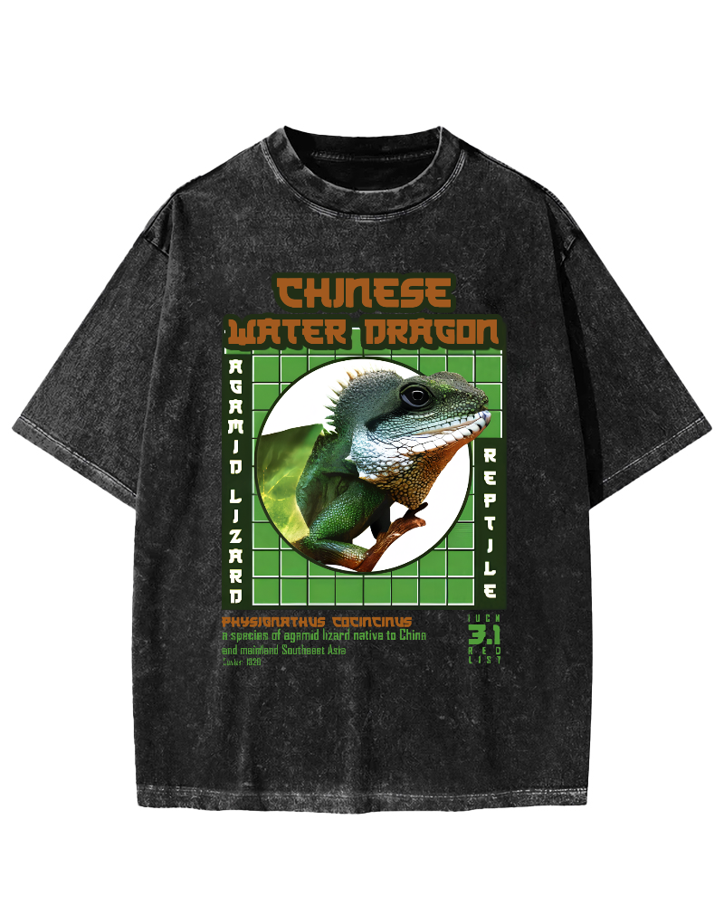 Reptile enthusiast Vintage Washed T-shirt-Zazasy