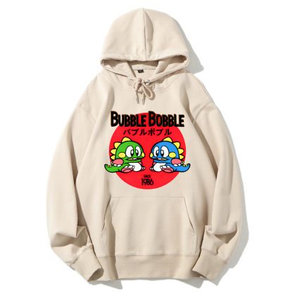 Bubble Bobble Cotton Hoodie
