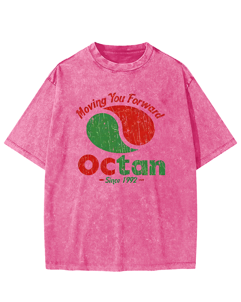 OCTAM SINCE 1992 Vintage Washed T-shirt