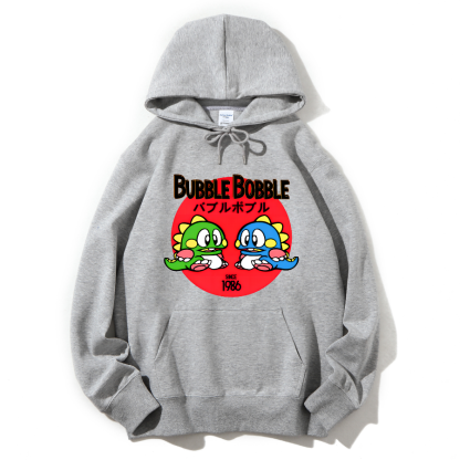 Bubble Bobble Cotton Hoodie