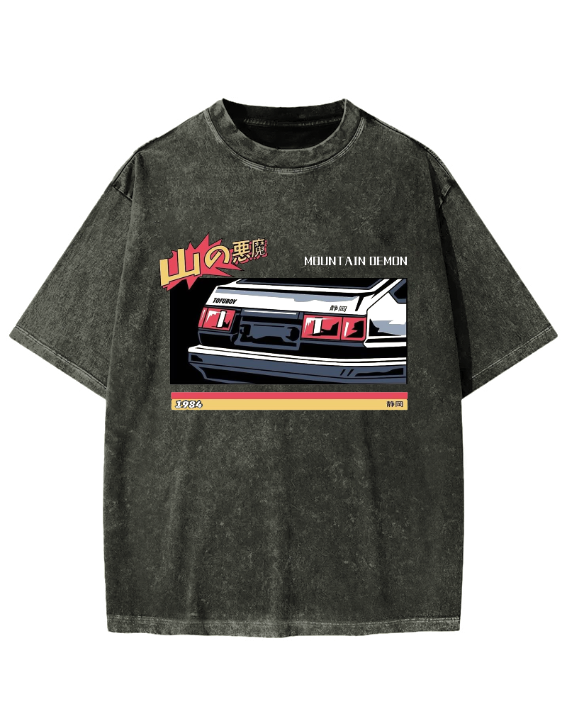 Mountain Devil Vintage Washed T-shirt