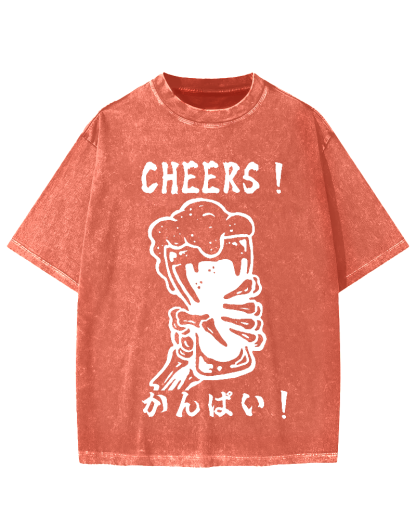 Cheers Vintage Washed T-shirt