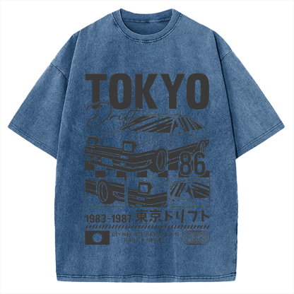 Tokyo 86 Vintage Washed T-shirt