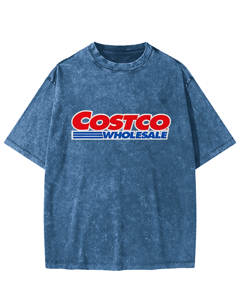 Costco Retro Vintage Washed T-shirt