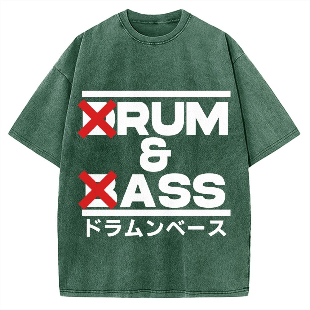Drum & Bass Vintage Washed T-shirt