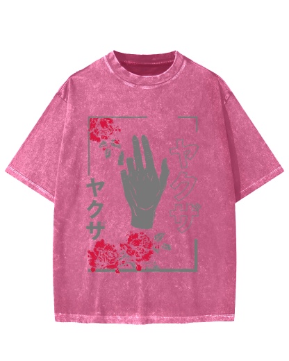 Broken Promise Yakuza Vintage Washed T-shirt