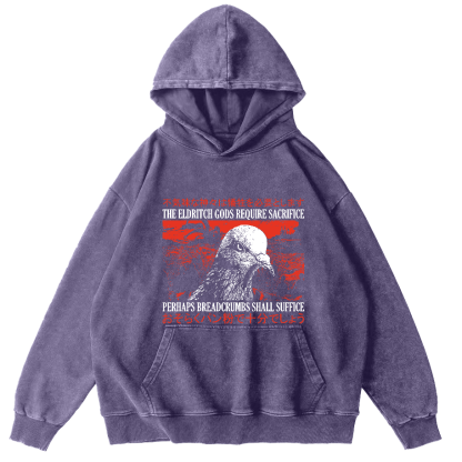 Vintage Dove Japanese Washed Hoodie-Zazasy