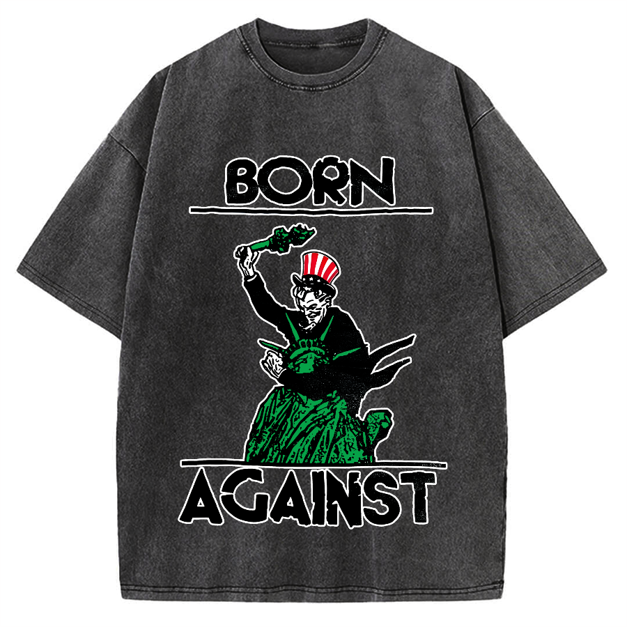 BORN AGAINST Vintage Washed T-shirt