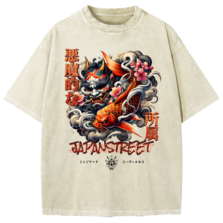 Vintage Japanese Vintage Washed T-shirt