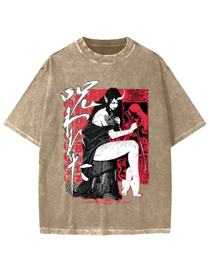 Cursed Vintage Washed T-shirt