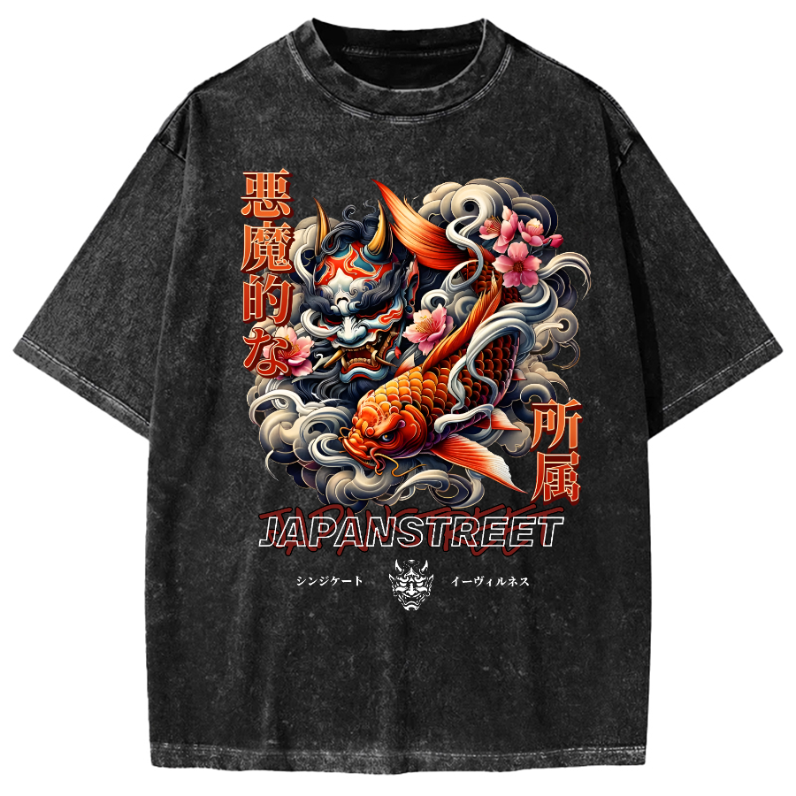 Vintage Japanese Vintage Washed T-shirt