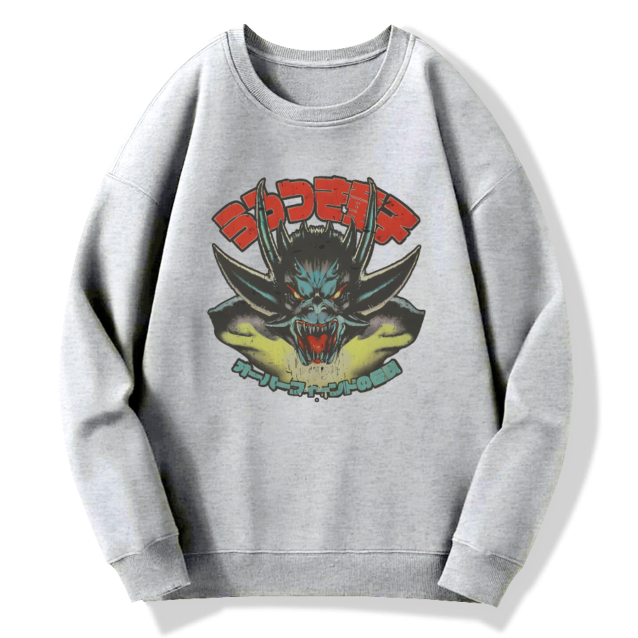 Yuyue Daosi Demon 1985 Cotton Pullover Sweatshirt